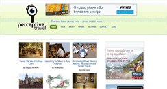 Desktop Screenshot of perceptivetravel.com